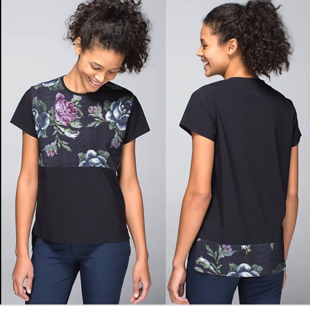 Like New! Lululemon Garden Party Short Sleeve Top